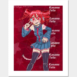 Kasane Teto Posters and Art